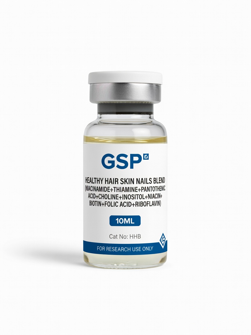 Healthy Hair Skin Nails Blend (Niacinamide+Thiamine+Pantothenic Acid+Choline+Inositol+Niacin+Biotin+Folic Acid+Riboflavin) product photo