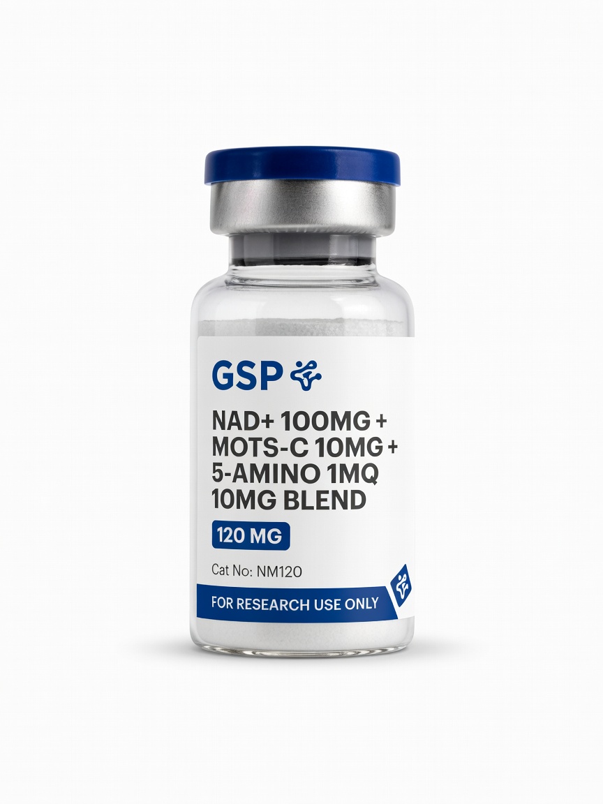 NAD+ 100mg + Mots-C 10mg + 5-Amino 1MQ 10mg Blend product photo