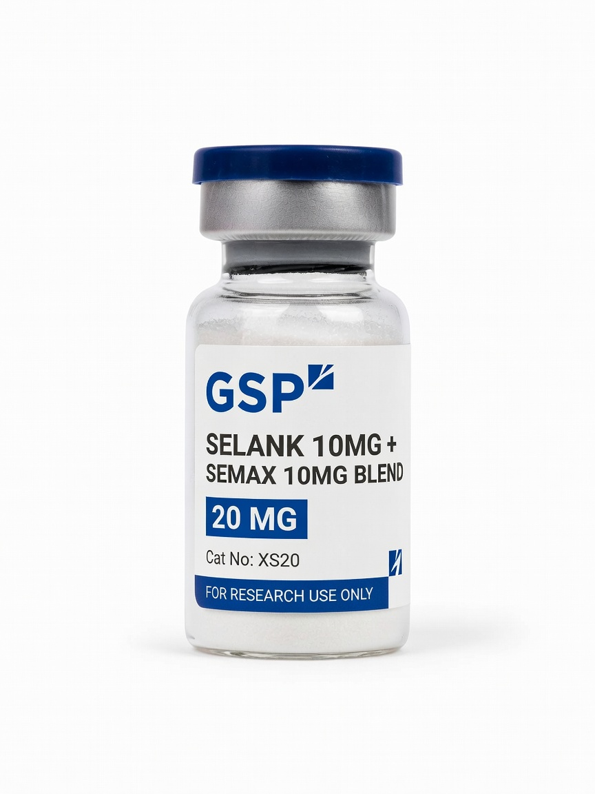 Selank 10mg + Semax 10mg Blend product photo